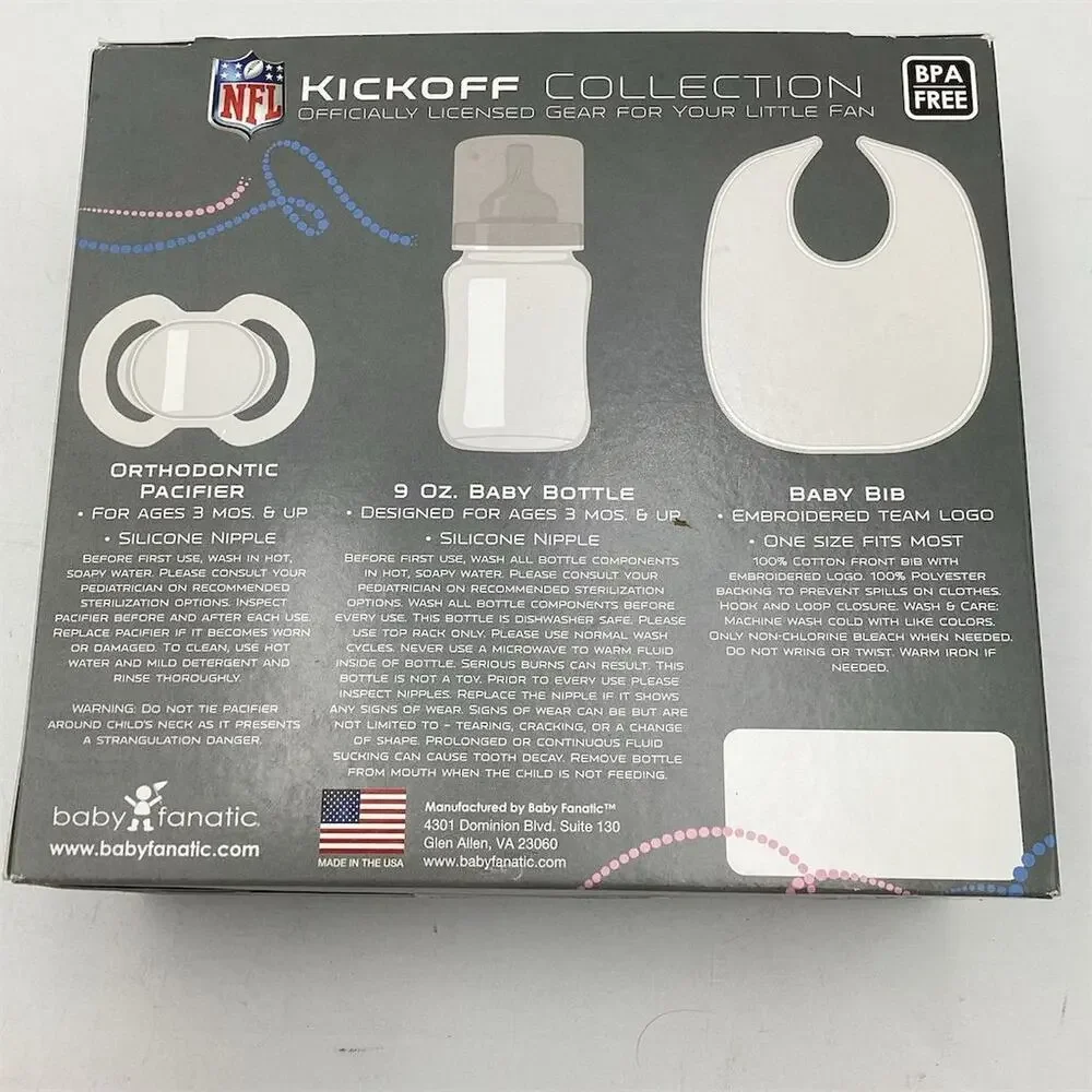 Jacksonville‎ Jaguars NFL Baby Gift Set Kickoff Collection Unisex